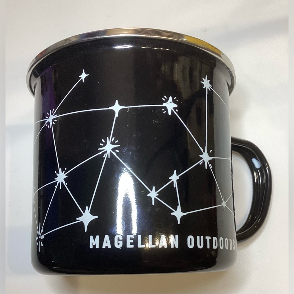 Magellan Outdoors Enamel Coffee Mug Cup Constellation Moon Collection